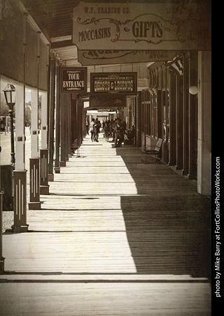 Allen Street in Tombstone, Arizona