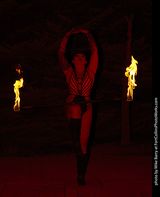 Megan - Fire Performer