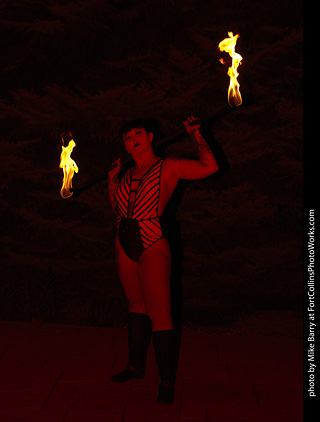 Megan - Fire Performer