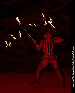 Stephanie - Fire Performer