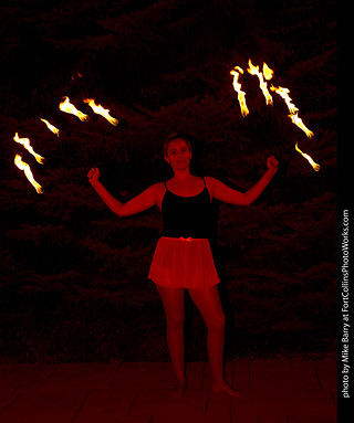 Diana - Fire Performer