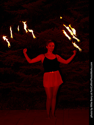 Diana - Fire Performer