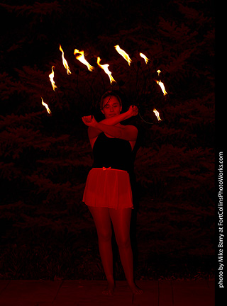 Diana - Fire Performer