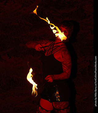 Kayla - Fire Performer