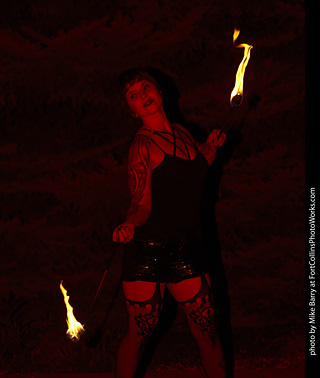 Kayla - Fire Performer