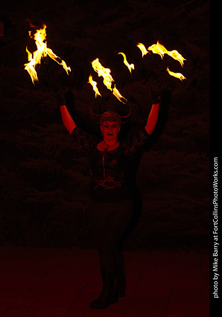 Emily - Fire Performer