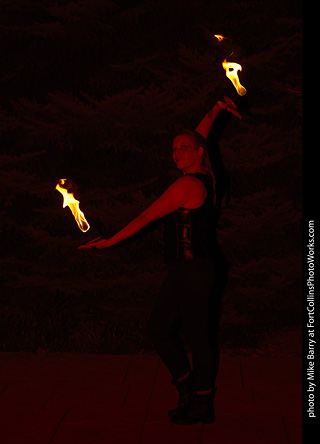 Katherine - Fire Performer
