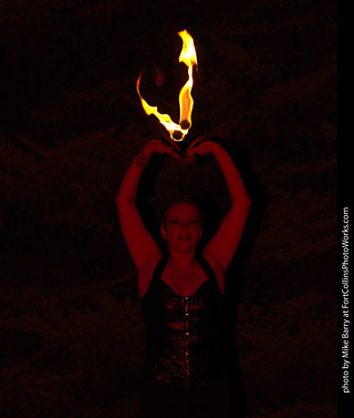 Katherine - Fire Performer