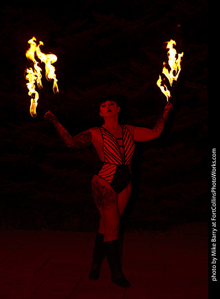 Megan - Fire Performer