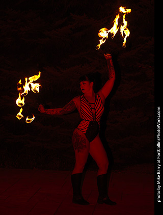 Megan - Fire Performer