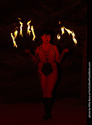 Megan - Fire Performer