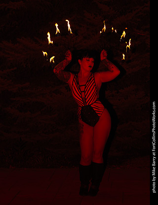 Megan - Fire Performer