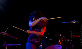 Mirna on Drums