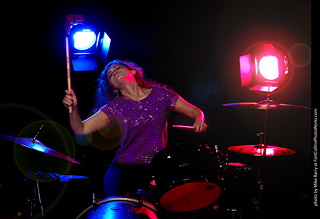 Mirna on Drums