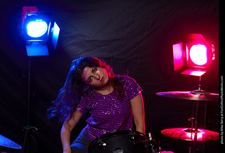 Mirna on Drums