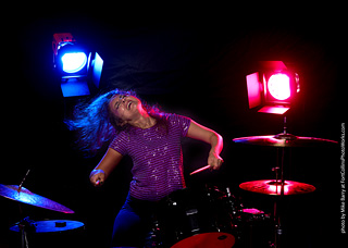 Mirna on Drums