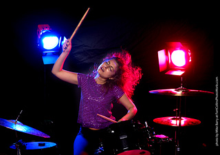 Mirna on Drums