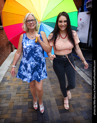 Eunice and Oriana in Old Town