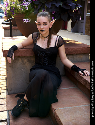 Eva the Elf in Old Town