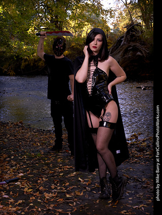 Jack-O-Lantern Head shoot