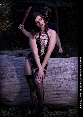 Jack-O-Lantern Head shoot