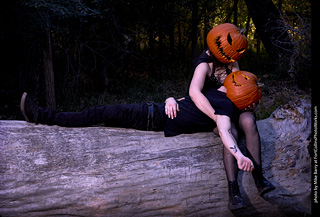 Jack-O-Lantern Head shoot