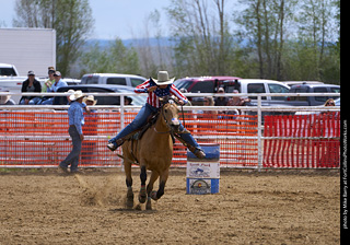 Never Summer Rodeo - Barrel Racing