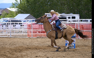 Never Summer Rodeo - Barrel Racing
