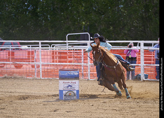 Never Summer Rodeo - Barrel Racing