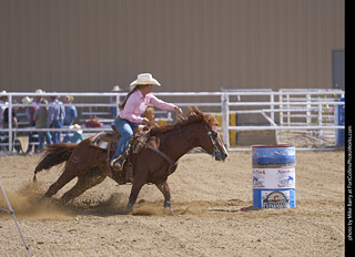 Never Summer Rodeo - Barrel Racing