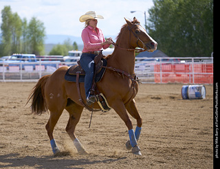 Never Summer Rodeo - Barrel Racing
