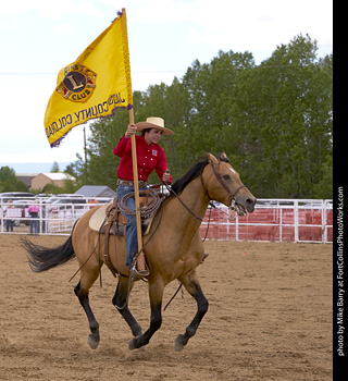 Never Summer Rodeo - Flag Riders