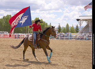 Never Summer Rodeo - Flag Riders