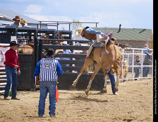 Never Summer Rodeo - Saddle Bronc Riding