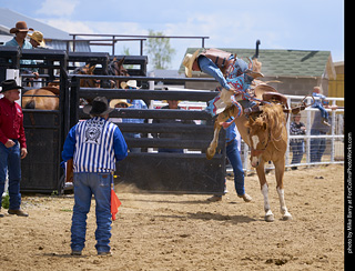 Never Summer Rodeo - Saddle Bronc Riding