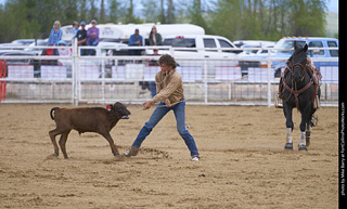 Never Summer Rodeo - Tie Down Roping