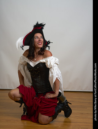 Pirate model shoot