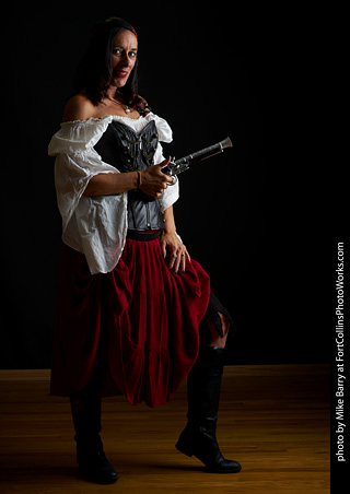 Pirate model shoot