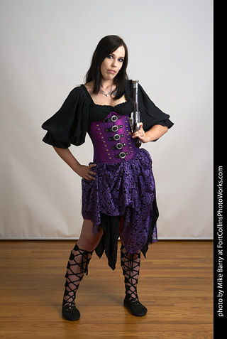 Corset model shoot