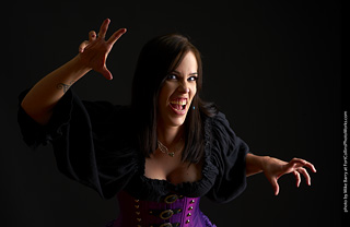 Corset model shoot