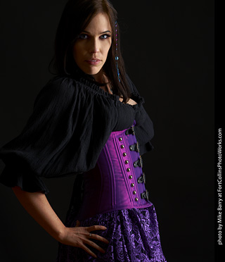 Corset model shoot