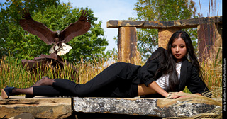 Sydnee in The Rock Garden