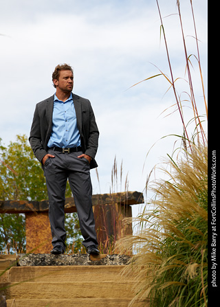 Tony in The Rock Garden