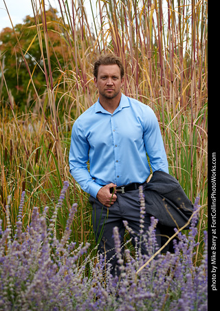 Tony in The Rock Garden