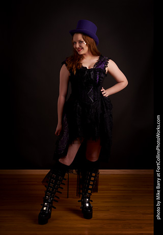 Steampunk Model Shoot with Brenna
