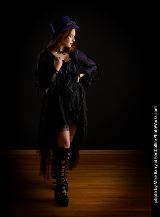 Steampunk Model Shoot with Brenna