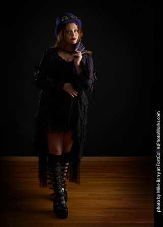 Steampunk Model Shoot with Brenna