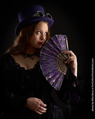 Steampunk Model Shoot with Brenna