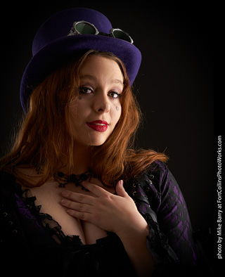 Steampunk Model Shoot with Brenna