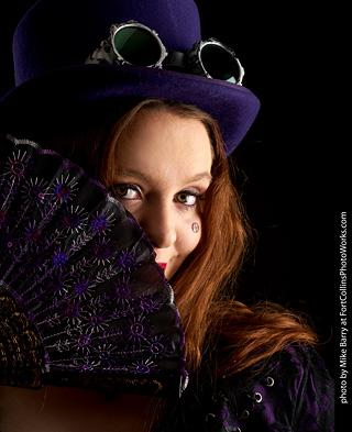 Steampunk Model Shoot with Brenna